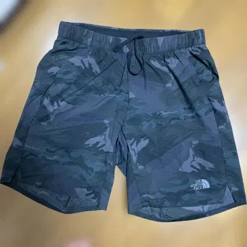 THE NORTH FACE 숏팬츠 남성용 S 카모 패턴 경량