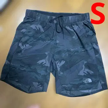 THE NORTH FACE 숏팬츠 남성용 S 카모 패턴 경량