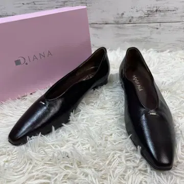 새상품급 DIANA 펌프스 초콜릿 피그 스무스 가죽
