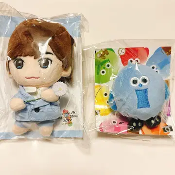 Kis-My-Ft2 봉제 인형 마스코트 센가 씨 2점 세트