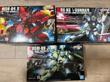 HGUC 건담 프라모델 역습의 샤아 3종 세트