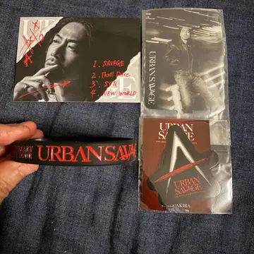 EXILE AKIRA URBAN SAVAGE 캡슐 굿즈 세트