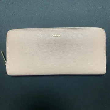 [새상품급] FURLA 라운드 지퍼 장지갑 핑크