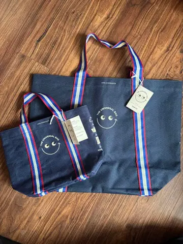 Anya Hindmarch x Tesco 유니버셜 백 대소 세트