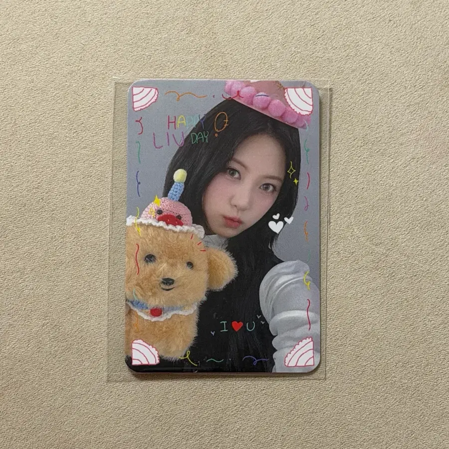 리센느 리브 생일팬싸 포카