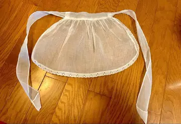 독일제 해외 구제 의류 vintage 앤티크 레이스 비침 에이프런