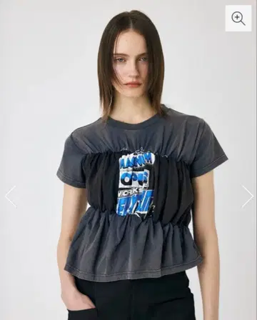 [ 미사용 새상품 ] moussy 반팔 T셔츠