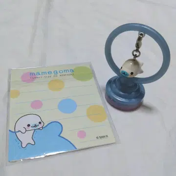 헤이세이 레트로 레어 마메고마 마스코트 참 스탠드 San-X