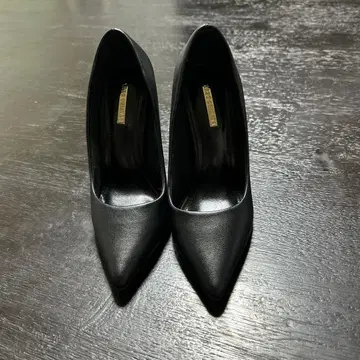Platino deux 하이힐 펌프스 블랙 22.5cm