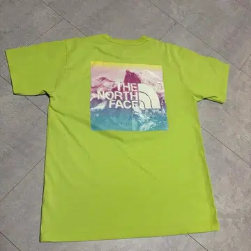 THE NORTH FACE 티셔츠 라임 그린
