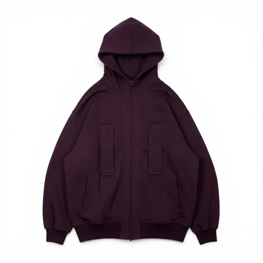 (100) Songzio Homme 22FW 버건디 후드 집업