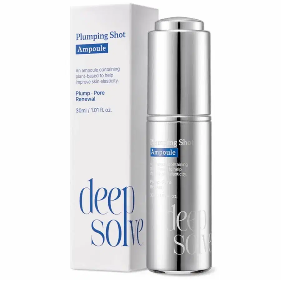 <새제품>딥솔브 플럼핑샷 PDRN 에센스 앰플 30ml