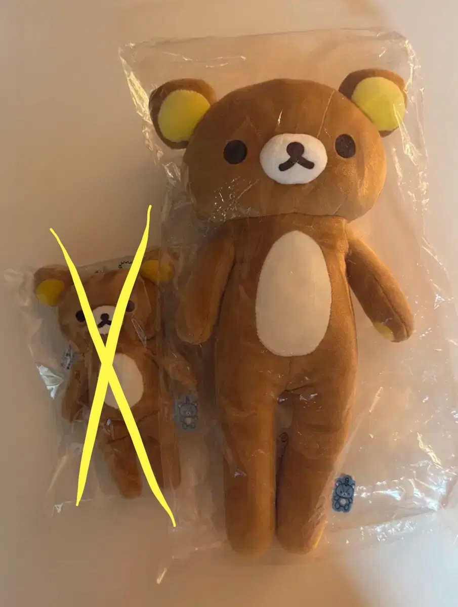스토어 한정 리락쿠마 실험실 롱다리 인형