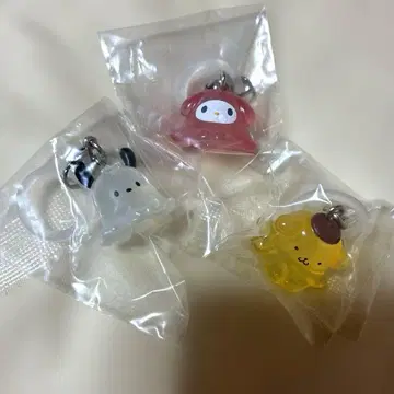 산리오 캐릭터즈 변신 문어 모양 표식 액세서리 3개