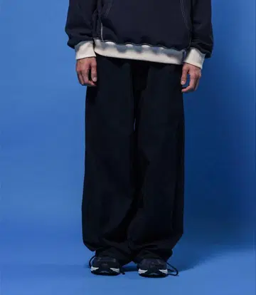 무신사 travel 벌룬 팬츠 navy
