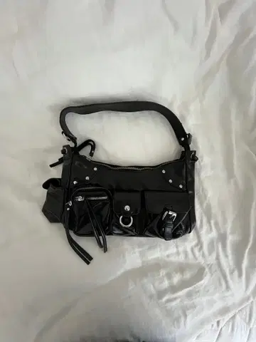 블랙 한국 스타일 숄더백