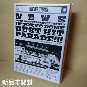 새상품 DVD NEWS 20th Anniversary LIVE 2023