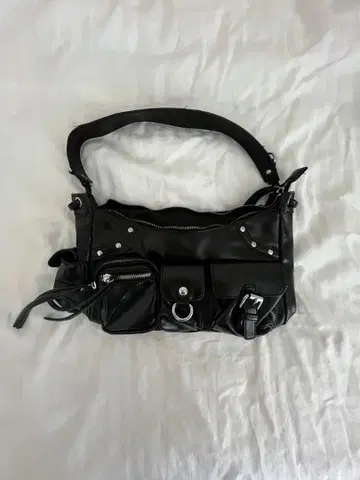 블랙 한국 스타일 숄더백