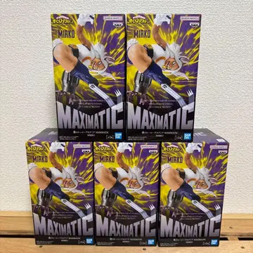 나의 히어로 아카데미아 MAXIMATIC 미르코 피규어 5개