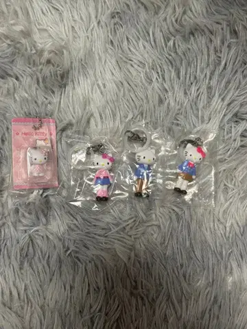 헬로키티 메지루시 3종 세트 미니 패키지 캡슐 토이