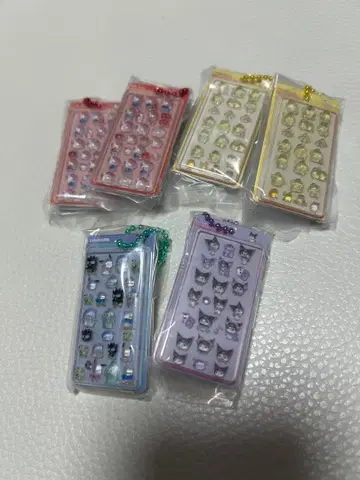 봉봉 드롭 참 가챠 6종 세트