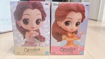 Qposket disneycharacters 벨 2종 세트