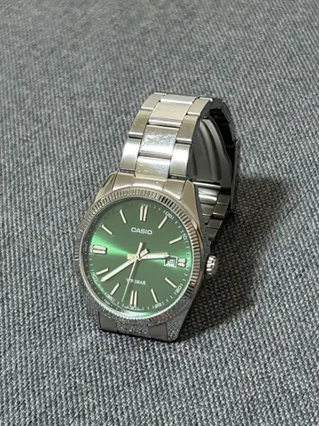 CASIO 카시오 손목시계 컬렉션 MTP-1302D-3AJF 그린
