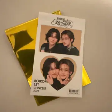 ROIROM 1st Concert 2026 스티커 혼다 히로무 하마카와 로키