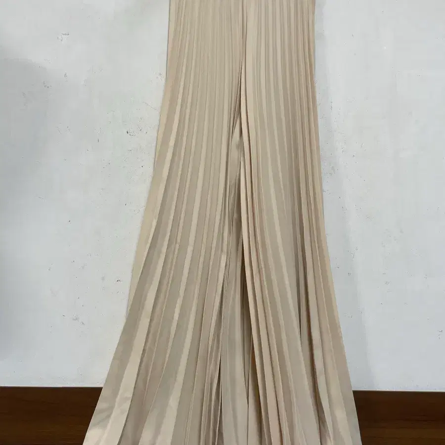 N6791 플리츠 와이드 바지.치마바지
