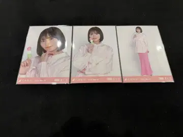 노기자카46 엔도 사쿠라 벚꽃 컬러 코디 브로마이드 3종 컴프