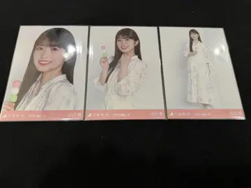 노기자카46 오가와 아야 벚꽃 컬러 코디 브로마이드 3종 컴프