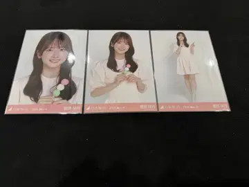 노기자카46 스가와라 사츠키 벚꽃 컬러 코디 브로마이드 3종 컴프