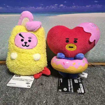 BT21 가방에 맬 수 있는 봉제 인형 TATA COOKY