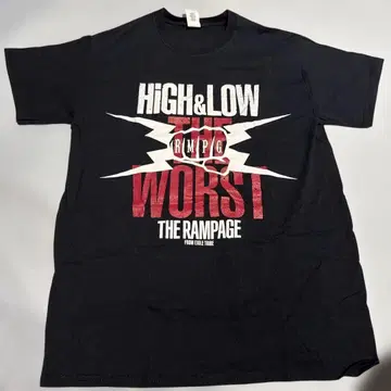 새상품급 레어 THE RAMPAGE HiGH&LOW THE WORST 티셔츠