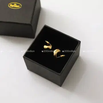 새상품 The Barnnet 골드 후프 귀걸이