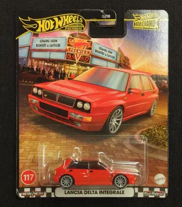 MATTEL HOTWHEELS BOULEVARD JBL18 LANCIA DELTA INTEGRALE/레드 117