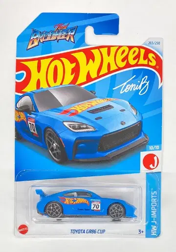 MATTEL HOTWHEELS HW J-IMPORTS 10/10 HXR12 도요타 GR86 CUP/블루 203/250