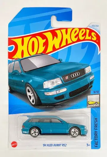 MATTEL HW FACTORY FRESH HOTWHEELS 94 AUDI AVANT RS2 9/10