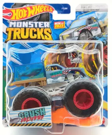 MATTEL HOTWHEELS 2023 MONSTER TRUCKS/BEAST BASHERS HKM42 CRUSH DELIVERY 3/7