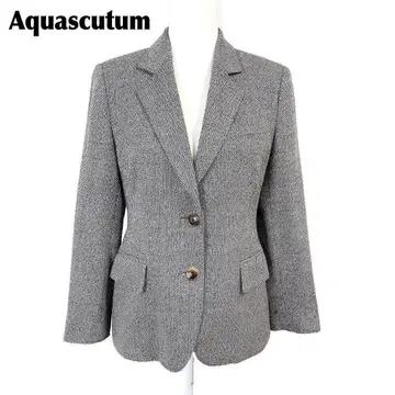 Aquascutum 테일러드 자켓 9 그레이 헨리본