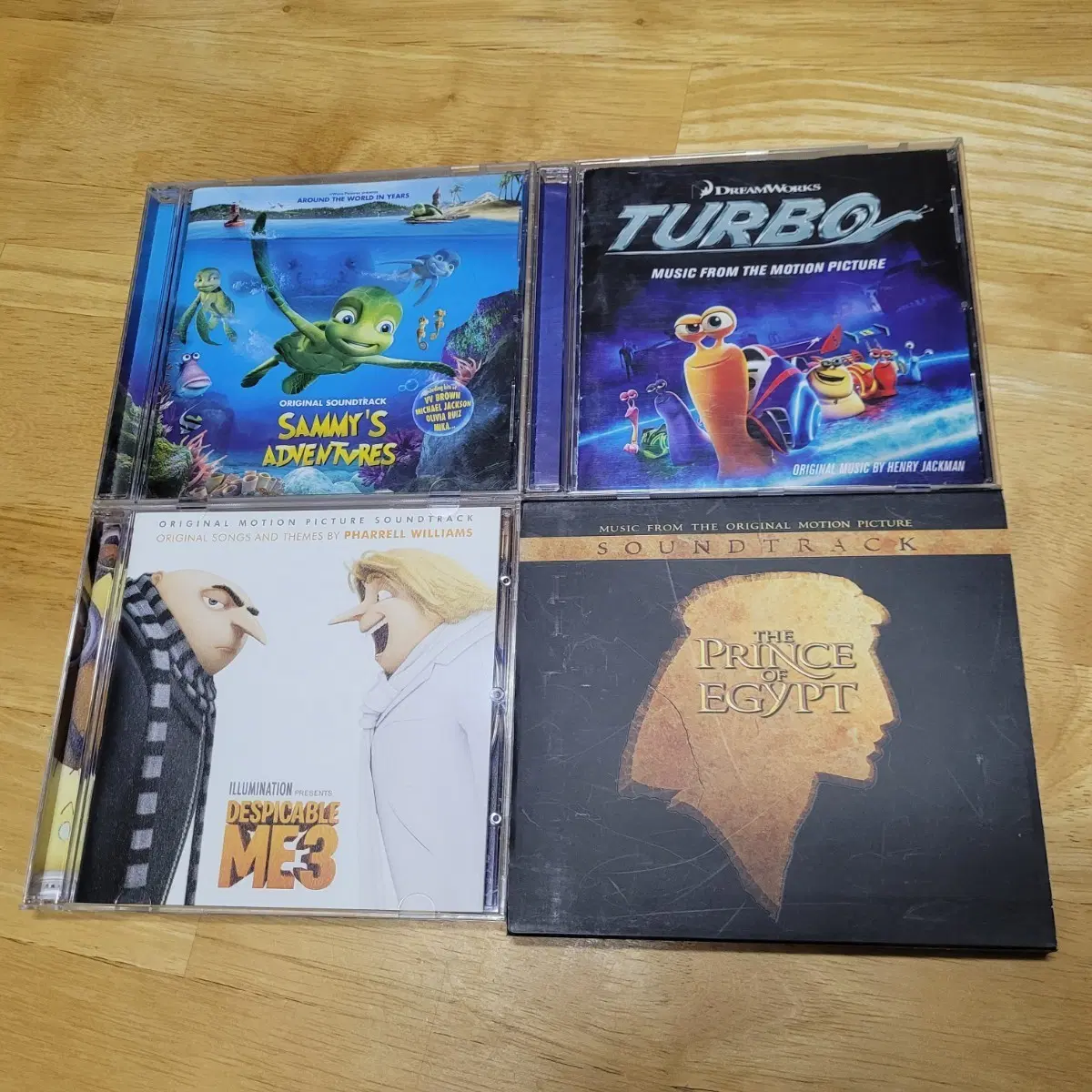 택포) 애니메이션 ost cd 4종