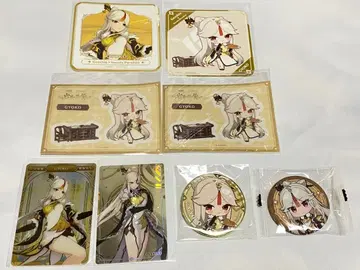 원신 응광 코스터 스티커 카드 캔뱃지 스이파라