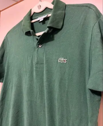LACOSTE 피케 셔츠 그린 CLASSIC FIT