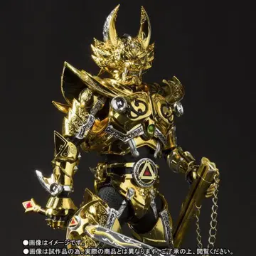 초판 S.H.Figuarts (진골조제법) 황금기사 가로 (사에지마 코우가)