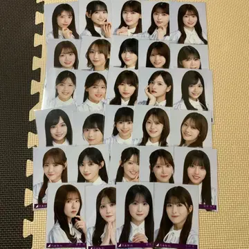 노기자카46 시히니오요바즈 브로마이드 요리 묶음 29장 세트