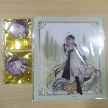 FGO 페스 2025 메두사 세이버 아크릴 마스코트 캔뱃지