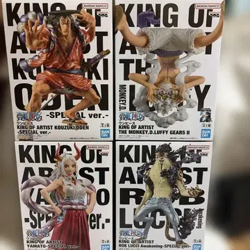 원피스 KING OF ARTIST 피규어 4종 세트