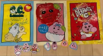 [미사용 새상품] 빤쮸토끼 클리어 파일 와펜 배지 마그넷