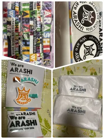 아라시 ARASHI LIVE TOUR 2026 We are ARASHI