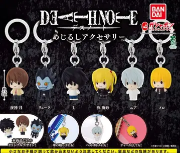 DEATH NOTE 메지루시 액세서리 데스노트 전 6종 컴플리트 세트